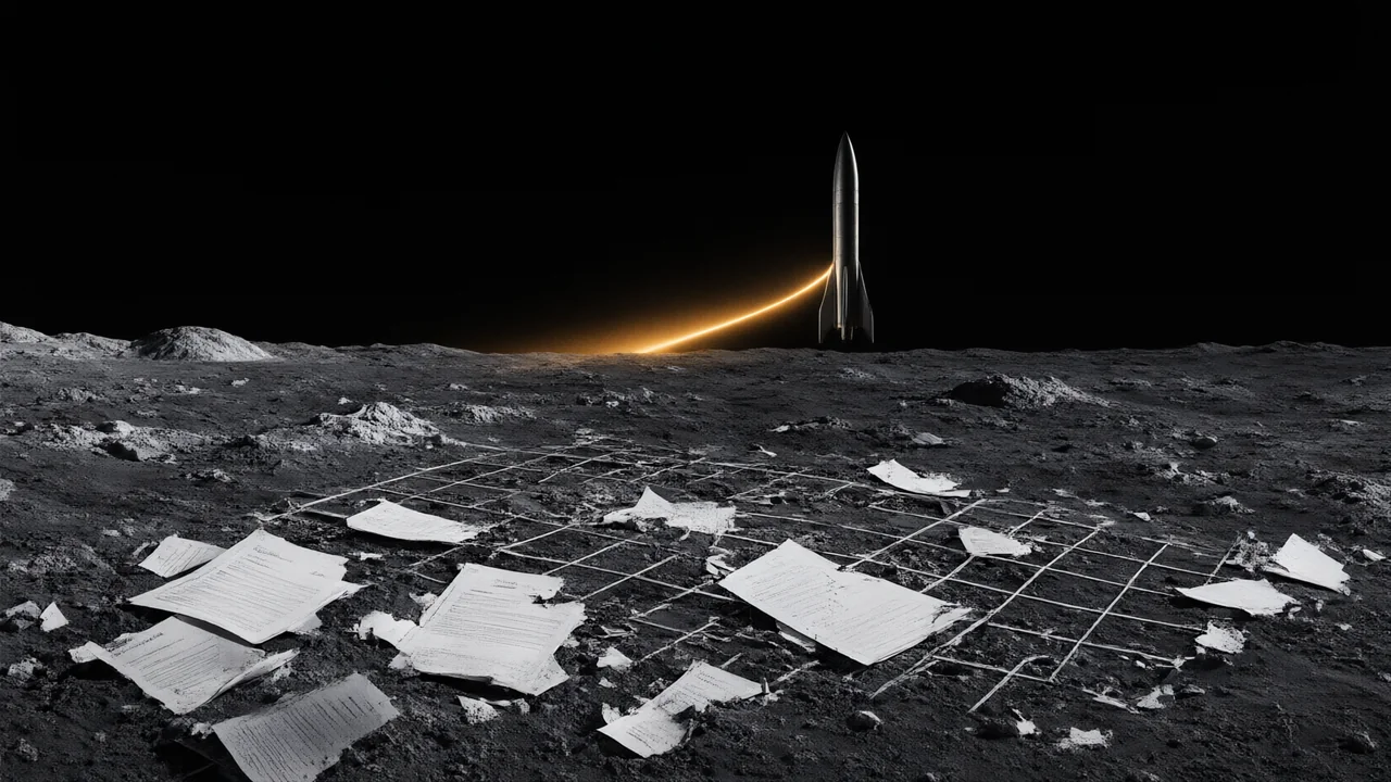 SpaceX na Lua por Acidente: O Mercado Vence a Burocracia Estatal