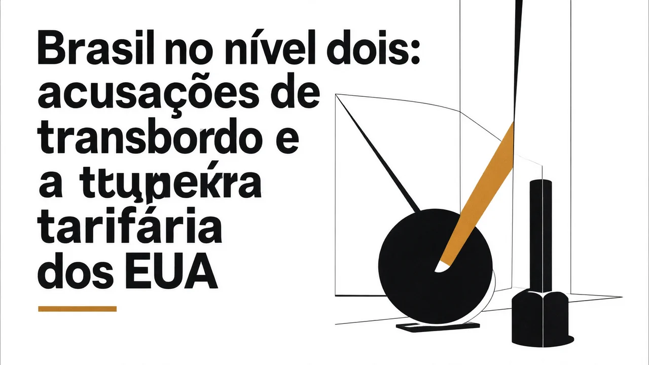 Brasil no nível dois: acusações de transbordo e a guerra tarifária dos EUA