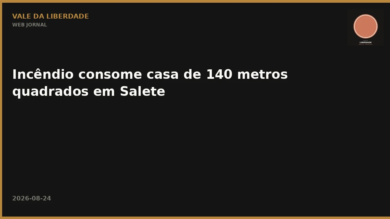 Edição de 24 de agosto de 2026